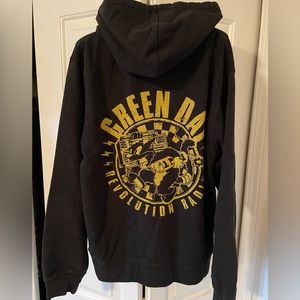 Green Day Zip Hoodie